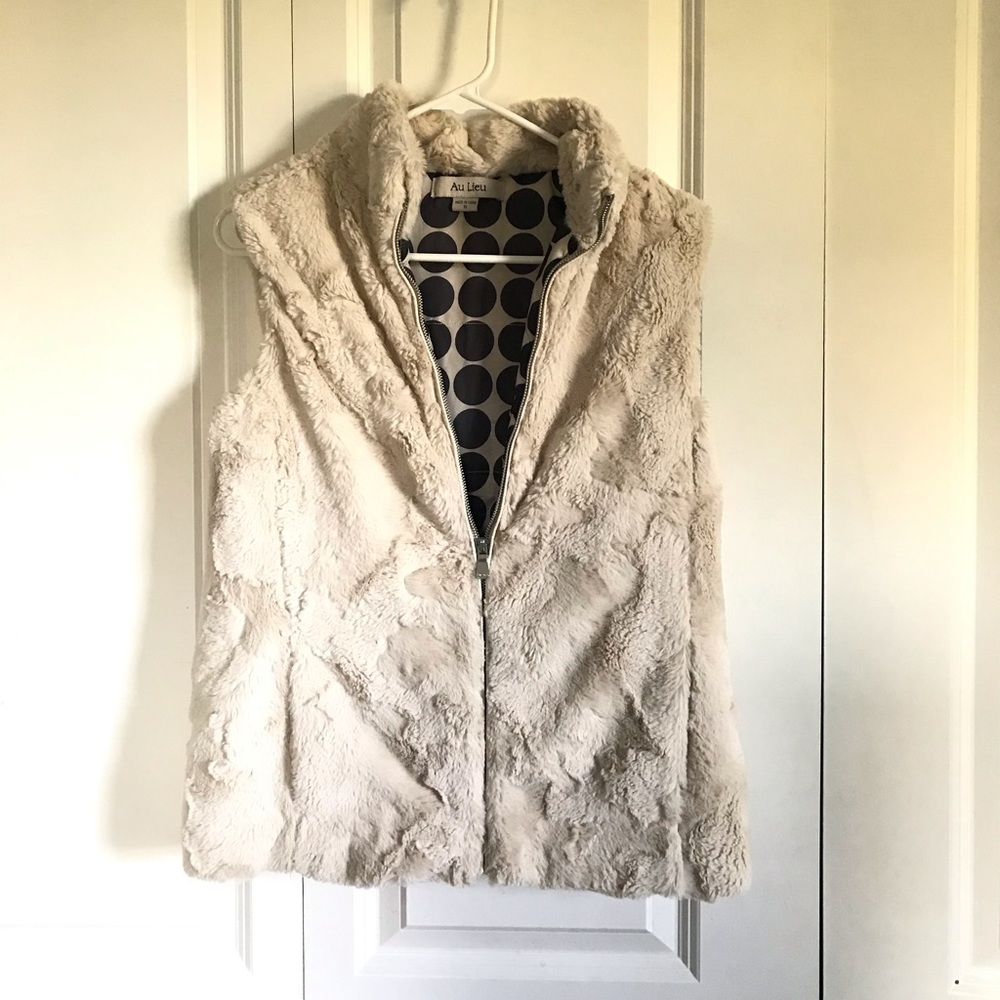Cream vest